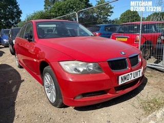 Location: Mitcham - 2007 BMW 318I SE 4 Door Saloon REG: NM07UVT, Keys: No, MOT Expiry date: 19/02/2027, 1995 Petrol, 6 Speed Manual Petrol, Former Keepers: 5