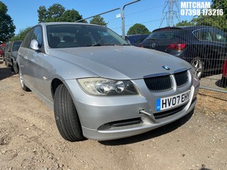 Location: Mitcham - 2007 BMW 318I SE 4 Door Saloon REG: HV07EHY, Keys: No, MOT Expiry date: 16/12/2026, 1995 Petrol, 6 Speed Manual Petrol, Former Keepers: 5
