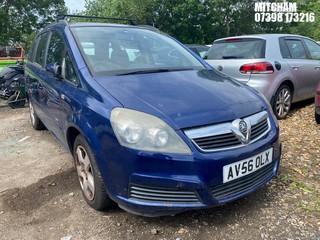 Location: Mitcham - 2006 VAUXHALL ZAFIRA CLUB EASYTRONIC MPV REG: AV56OLX, Keys: No, MOT Expiry date: 14/03/2026, 1796 Petrol, 5 Speed Semi Auto Petrol, Former Keepers: 4
