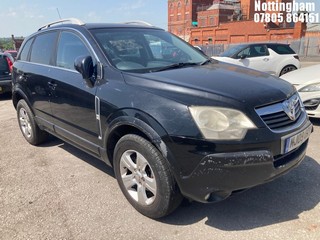 Location: Nottingham - 2009 VAUXHALL ANTARA E CDTI A 5 Door Hatchback REG: MJ09ODY, Keys: No, MOT Expiry date: 28/01/2027, 1991 Diesel, 5 Speed Auto Diesel, Former Keepers: 17