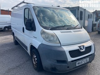 Location: Nottingham - 2007 PEUGEOT BOXER 330 MWB Panel Van REG: MA57LSL, Keys: No, MOT Expiry date: 19/06/2026, 2198 Diesel, 5 Speed Manual Diesel, Former Keepers: 3