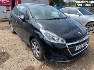 Location: Peterborough - 2016 PEUGEOT 208 ACTIVE BLUE HDI 5 Door Hatchback REG: WU16VRR, Keys: No, MOT Expiry date: 20/09/2025, 1560 Diesel, 5 Speed Manual Diesel, Former Keepers: 5