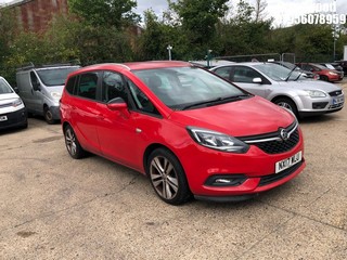 Location: Brentwood - 2017 VAUXHALL ZAFIRA TOURER SRI TURBO MPV REG: NX17WLU, Keys: No, MOT Expiry date: 09.05.2026, 1364 Petrol, 6 Speed Manual Petrol, Former Keepers: 4