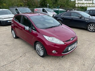 Location: Brentwood - 2010 FORD FIESTA TITANIUM 90 TDCI 5 Door Hatchback REG: VO10AZR, Keys: No, MOT Expiry date: 17/02/2027, 1560 Diesel, 5 Speed Manual Diesel, Former Keepers: 3