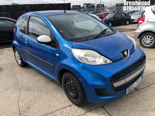Location: Brentwood - 2012 PEUGEOT 107 SPORTIUM 3 Door Hatchback REG: SJ12ZVH, Keys: No, MOT Expiry date: 27/02/2026, 998 Petrol, 5 Speed Manual Petrol, Former Keepers: 5