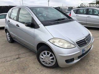 Location: Brentwood - 2007 MERCEDES A160 CDI CLASSIC SE CVT 5 Door Hatchback REG: ML57SHV, Keys: No, MOT Expiry date: 25/02/2027, 1992 Diesel, Variable 1 Speed Auto Diesel, Former Keepers: 6