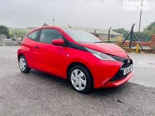 Location: Plymouth - 2016 TOYOTA AYGO X-PLAY VVT-I 3 Door Hatchback REG: VE16NMF, Keys: No, MOT Expiry date: 21/08/2025, 998 Petrol, 5 Speed Manual Petrol, Former Keepers: 3