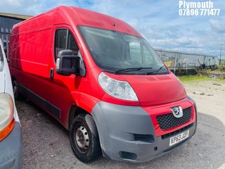 Location: Plymouth - 2014 PEUGEOT BOXER 333 L3H2 HDI Panel Van REG: KP63JZF, Keys: No, MOT Expiry date: 13/03/2027, 2198 Diesel, 6 Speed Manual Diesel, Former Keepers: 2