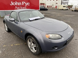 Location: South Wales - 2009 MAZDA MX-5 Convertible REG: NU04FCU, 1798cc PETROL, 5 Speed Manual Petrol, Former Keepers: 5, Keys: Yes, MOT Expiry date: 26/01/2027