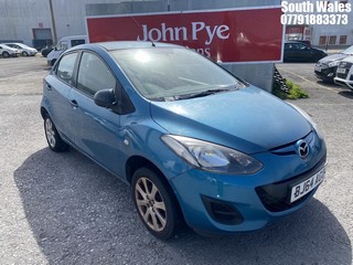 Location: South Wales - 2014 MAZDA 2 SE 5 Door Hatchback REG: BJ64AGO, Keys: No, MOT Expiry date: 22/01/2026, 1349 Petrol, 5 Speed Manual Petrol, Former Keepers: 3