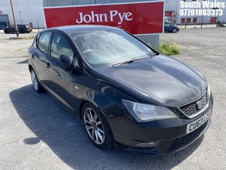 Location: South Wales - 2013 SEAT IBIZA TOCA 5 Door Hatchback REG: CU63LZG, Keys: No, MOT Expiry date: 26/08/2025, 1390 Petrol, 5 Speed Manual Petrol, Former Keepers: 3