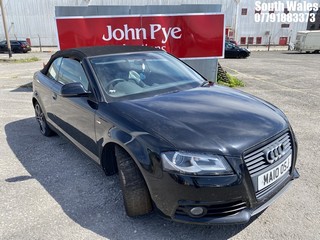 Location: South Wales - 2010 AUDI A3 S LINE SP EDTN TDI 138 Convertible REG: MA10OSJ, Keys: No, MOT Expiry date: 08/05/2026, 1968 Diesel, 6 Speed Manual Diesel, Former Keepers: 5