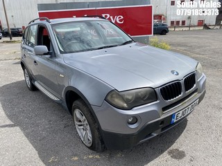 Location: South Wales - 2007 BMW X3 SE Estate REG: EJ07DOA, Keys: No, MOT Expiry date: 09/09/2025, 1995 Diesel, 6 Speed Manual Diesel, Former Keepers: 8