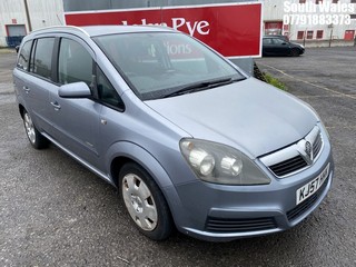 Location: South Wales - 2007 VAUXHALL ZAFIRA ENERGY MPV REG: KJ57HHK, Keys: No, MOT Expiry date: 20/09/2025, 1598 Petrol, 5 Speed Manual Petrol, Former Keepers: 5