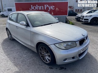 Location: South Wales - 2006 BMW 120D M SPORT AUTO 5 Door Hatchback REG: MV56HFF, Keys: No, MOT Expiry date: 02/01/2026, 1995 Diesel, 6 Speed Auto Diesel, Former Keepers: 5