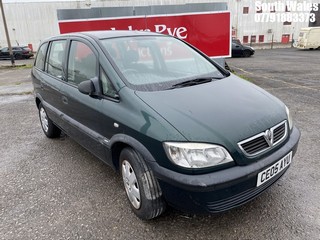 Location: South Wales - 2005 VAUXHALL ZAFIRA LIFE 16V AUTO MPV REG: CE05AYU, Keys: No, MOT Expiry date: 07/10/2025, 1796 Petrol, 4 Speed Auto Petrol, Former Keepers: 7