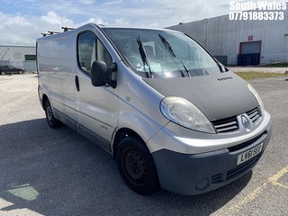 Location: South Wales - 2011 RENAULT TRAFIC SL27 DCI Panel Van REG: LV61SEO, Keys: No, MOT Expiry date: 28/04/2026, 1996 Diesel, 6 Speed Manual Diesel, Former Keepers: 4