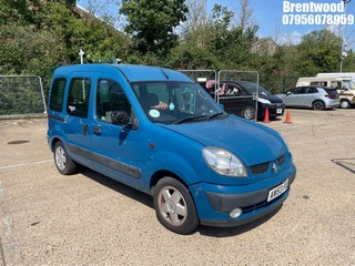 NOTE: ATF Registered Buyers ONLY - Location: Brentwood - 2004 RENAULT KANGOO EXPRESSION 16V MPV REG: AW53FOX, Keys: No, 1149 Petrol, 5 Speed Manual Petrol, Former Keepers: 5