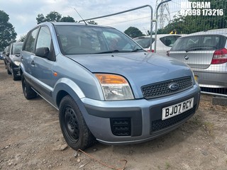 Location: Mitcham - 2007 FORD FUSION STYLE CLIMATE 5 Door Hatchback REG: BJ07RCY, Keys: No, MOT Expiry date: 16/04/2027, 1388 Petrol, 5 Speed Manual Petrol, Former Keepers: 6