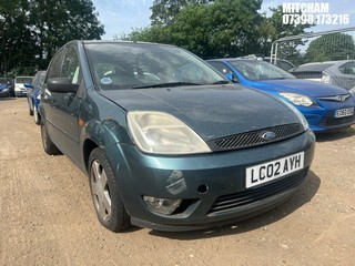 Location: Mitcham - 2002 FORD FIESTA ZETEC 5 Door Hatchback REG: LC02AYH, Keys: No, MOT Expiry date: 06/07/2026, 1388 Petrol, 5 Speed Manual Petrol, Former Keepers: 5