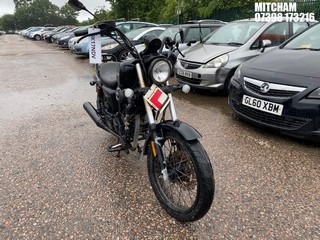 Location: Mitcham - 2017 SINNIS ZS 125-79 HOODLUM Motorcycle REG: GK17NDV, Keys: No, MOT Expiry date: 06/03/2024, 125 Petrol, MANUAL, Former Keepers: 5