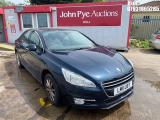 Location: Hull - 2011 PEUGEOT 508 SR HDI 4 Door Saloon REG: LM11UBT, Keys: No, MOT Expiry date: 01/10/2026, 1997 Diesel, 6 Speed Manual Diesel, Former Keepers: 6