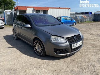 Location: Leeds - 2008 VOLKSWAGEN GOLF GT SPORT TDI 170 5 Door Hatchback REG: RO57LLM, Keys: No, MOT Expiry date: 29-10-2025, 1968 Diesel, 6 Speed Manual Diesel, Former Keepers: 6
