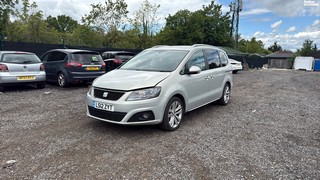 Location: Farnham - 2012 SEAT ALHAMBRA SE CR TDI ECOMOTIVE 5 Door MPV REG: LS12ZYT, Keys: Yes, MOT Expiry date: 30/03/2027, 1968 CC Diesel, 6 Speed Manual Diesel, Former Keepers: 3