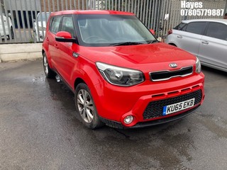 Location: Hayes - 2015 KIA SOUL CONNECT 5 Door Hatchback REG: KU65EKB, Keys: Yes, MOT Expiry date: 09/09/2025, 1591 Petrol, 6 Speed Manual Petrol, Former Keepers: 3