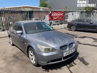 Location: Hayes - 2008 BMW 525I SE Saloon REG: LK58DLD, Keys: No, MOT Expiry date: 23/09/2026, 2394 Petrol, Automatic, Former Keepers: 7