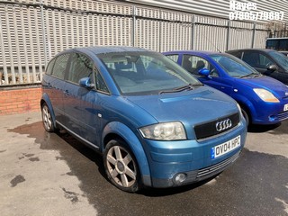 Location: Hayes - 2004 AUDI A2 FSI SE 5 Door Hatchback REG: OV04HPC, Keys: No, MOT Expiry date: 01/05/2026, 1598 Petrol, 5 Speed Manual Petrol, Former Keepers: 8