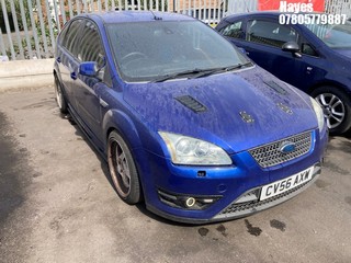 Location: Hayes - 2006 FORD FOCUS ST-2 5 Door Hatchback REG: CV56AXW, Keys: No, MOT Expiry date: 01/02/2026, 2521 Petrol, 6 Speed Manual Petrol, Former Keepers: 10