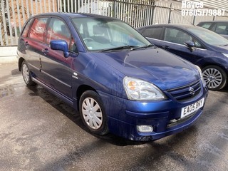 Location: Hayes - 2005 SUZUKI LIANA GLX AUTO 5 Door Hatchback REG: EA05BNY, Keys: No, MOT Expiry date: 29/06/2025, 1586 Petrol, 4 Speed Auto Petrol, Former Keepers: 4