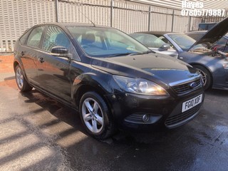 Location: Hayes - 2010 FORD FOCUS ZETEC 100 5 Door Hatchback REG: FG10XOF, Keys: No, MOT Expiry date: 23/05/2026, 1596 Petrol, 5 Speed Manual Petrol, Former Keepers: 7