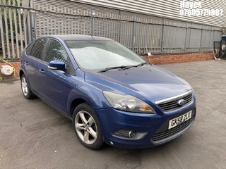 Location: Hayes - 2008 FORD FOCUS ZETEC 100 5 Door Hatchback REG: GK58ZLX, Keys: No, MOT Expiry date: 20/10/2026, 1596 Petrol, 5 Speed Manual Petrol, Former Keepers: 5