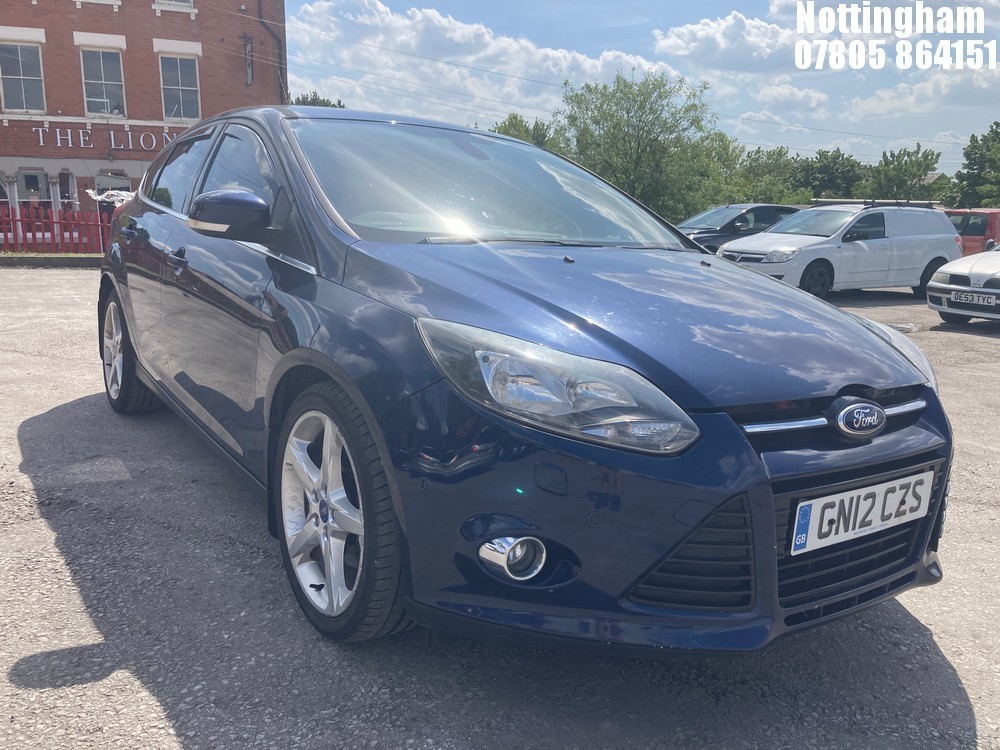 Location: Nottingham - 2012 FORD FOCUS TITANIUM X TURBO 5 DOOR HATCHBACK REG: GN12CZS, 1596cc PETROL, 6 SPEED MANUAL PETROL, Former Keepers: 2, Keys: Yes, MOT Expiry date: 07/03/2026