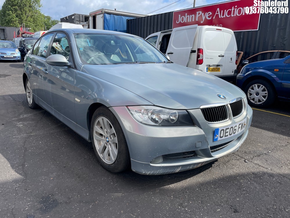 Location: Stapleford - 2006 BMW 320D SE 4 Door Saloon REG: OE06FWA, Keys: Yes, MOT Expiry date: 08/09/2023, 1995 Diesel, 6 Speed Manual Diesel, Former Keepers: 3