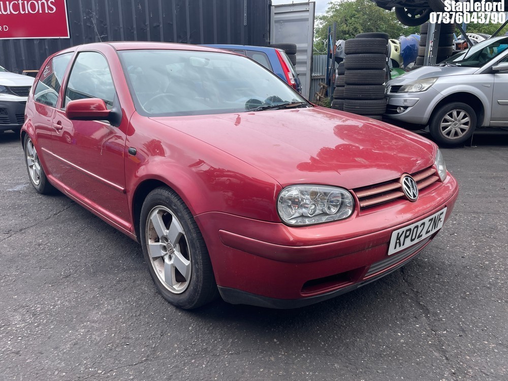 Location: Stapleford - 2002 VOLKSWAGEN GOLF GTI (115 BHP) 3 Door Hatchback REG: KP02ZNF, Keys: Yes, MOT Expiry date: 25/04/2024, 1984 Petrol, 5 Speed Manual Petrol, Former Keepers: 9