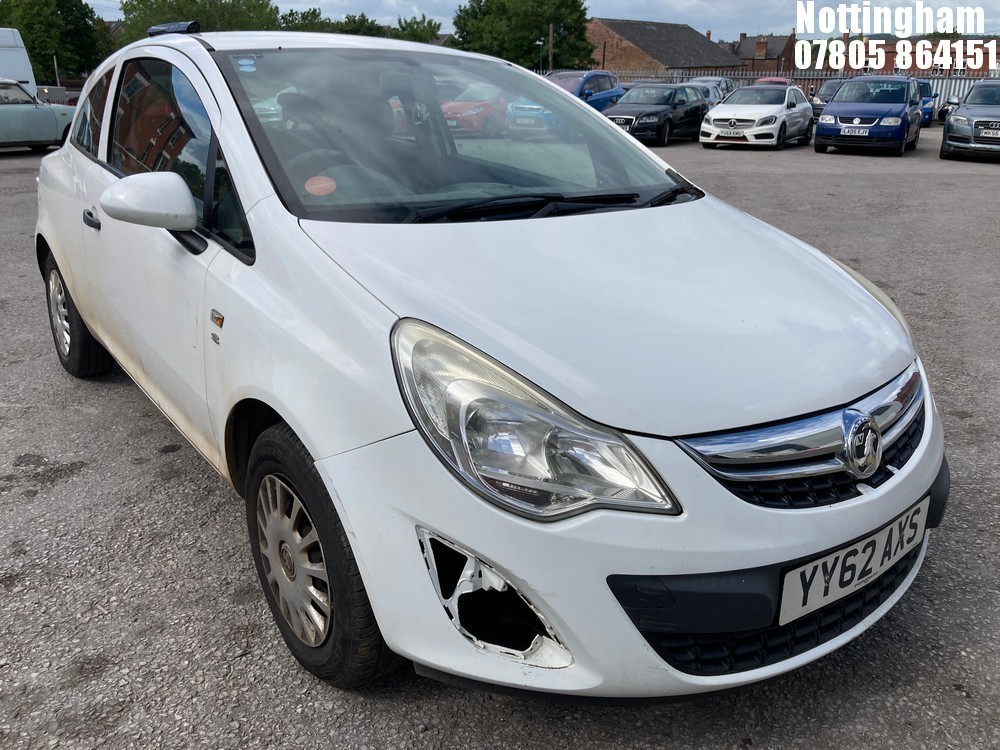 Location: NOTTINGHAM - 2012 VAUXHALL CORSA S ECOFLEX 3 Door Hatchback REG: YY62AXS, 998cc Petrol, 5 Speed Manual Petrol, Former Keepers: 4, Keys: No, MOT: Expiry date26/09/2025