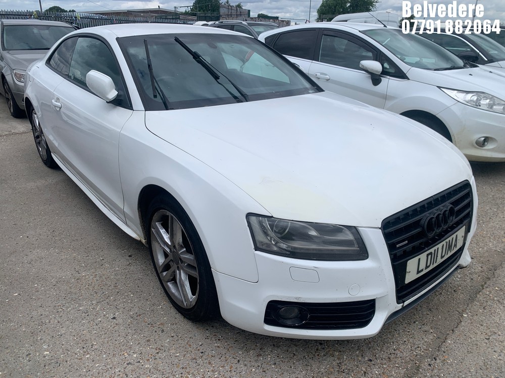 Location: BELVEDERE - 2011 AUDI A5 S LINE BLACK EDIT TFSI COUPE REG: LD11UMA, 1984 PETROL, 6 Speed Manual Petrol, Former Keepers: 10, Keys: No, MOT: Expiry date16.12.2026
