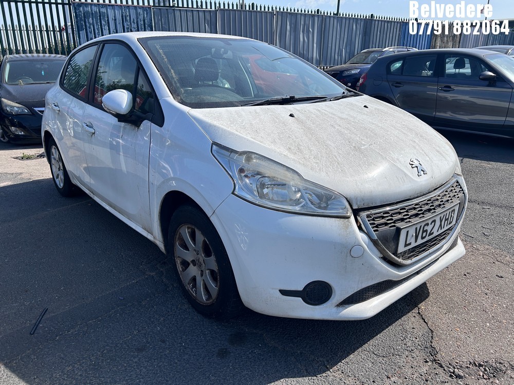 Location: Belvedere - 2012 PEUGEOT 208 ACCESS PLUS HDI 5 Door Hatchback REG: LV62XHD, Keys: No, MOT Expiry date: 11/06/2023, 1398 Diesel, 5 Speed Manual Diesel, Former Keepers: 3