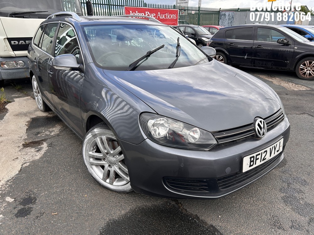 Location: Belvedere - 2012 VOLKSWAGEN GOLF SE TSI S-A Estate REG: BF12VYJ, Keys: No, MOT Expiry date: 26/06/2025, 1390 Petrol, 7 Speed S-Auto Petrol, Former Keepers: 3