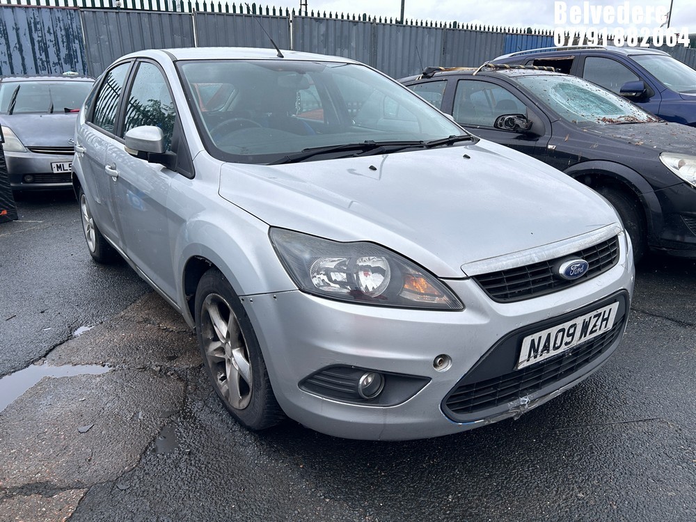 Location: Belvedere - 2009 FORD FOCUS ZETEC 100 AUTO 5 Door Hatchback REG: NA09WZH, Keys: No, MOT Expiry date: 24/10/2026, 1596 Petrol, 4 Speed Auto Petrol, Former Keepers: 4