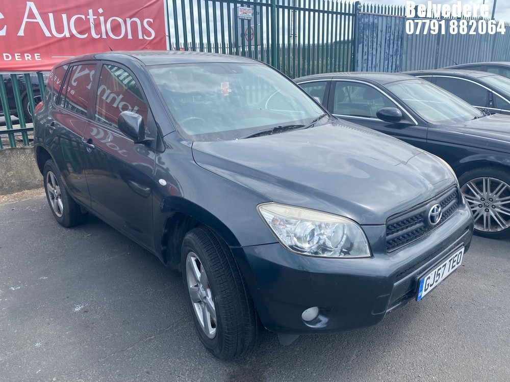 Location: Belvedere - 2007 TOYOTA RAV4 XT5 AUTO Estate REG: GJ57TEO, Keys: No, MOT Expiry date: 11/09/2020, 1998 Petrol, 4 Speed Auto Petrol, Former Keepers: 3
