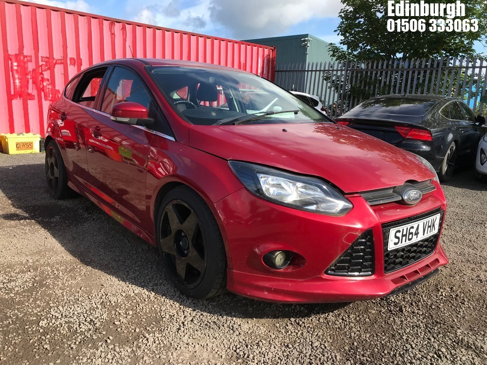 Location: Edinburgh - 2014 FORD FOCUS ZETEC S TDCI 5 Door Hatchback REG: SH64VHK, Keys: No, MOT Expiry date: 15/12/2025, 1560 Diesel, 6 Speed Manual Diesel, Former Keepers: 5