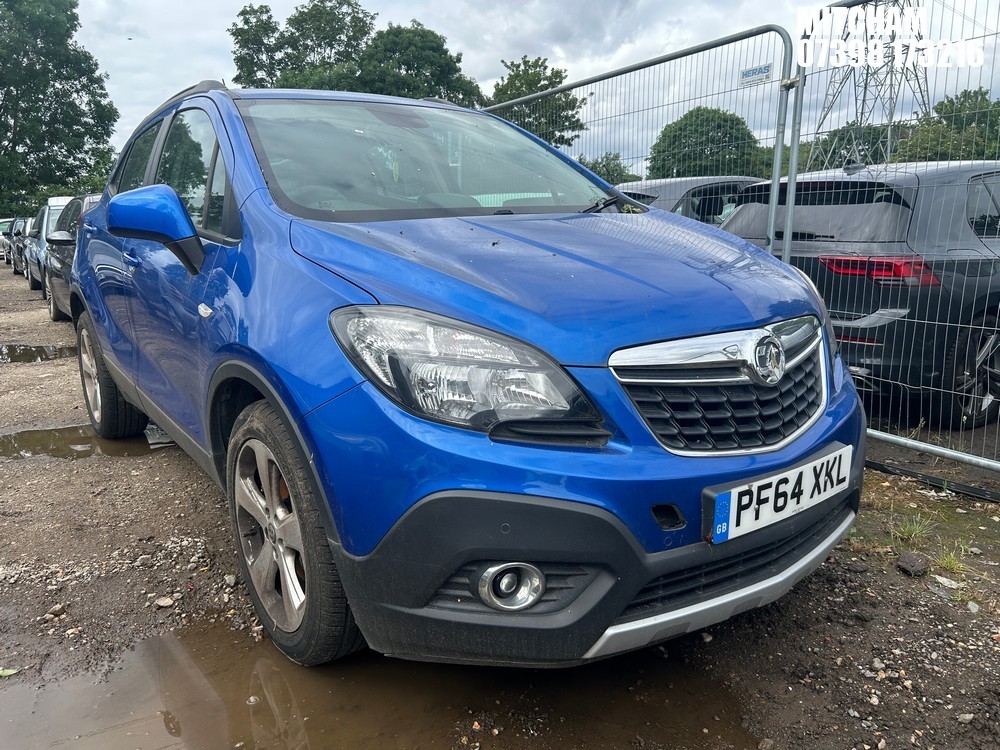 Location: Mitcham - 2015 VAUXHALL MOKKA TECH LINE S/S 5 Door Hatchback REG: PF64XKL, Keys: No, MOT Expiry date: 21/02/2026, 1598 Petrol, 5 Speed Manual Petrol, Former Keepers: 4