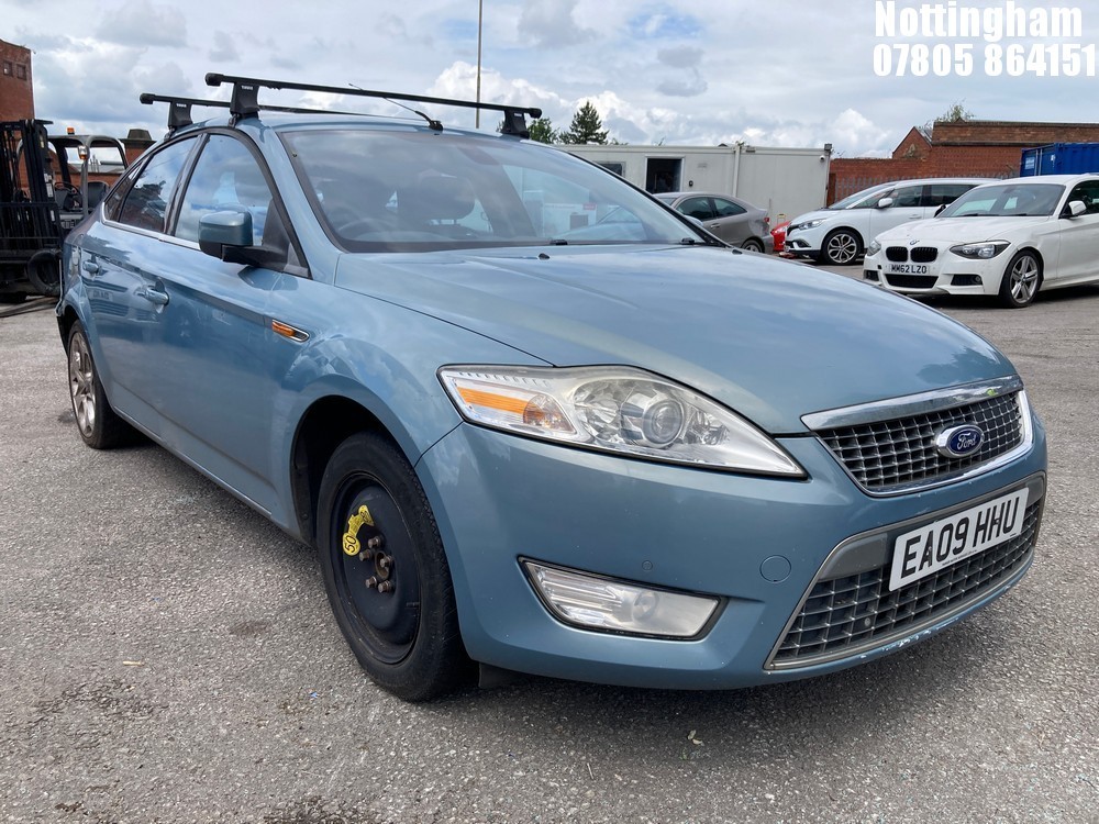 Location: Nottingham - 2009 FORD MONDEO TITANIUM X TDCI140 5 Door Hatchback REG: EA09HHU, Keys: Yes, MOT Expiry date: 15/11/2024, 1997 Diesel, 6 Speed Manual Diesel, Former Keepers: 6