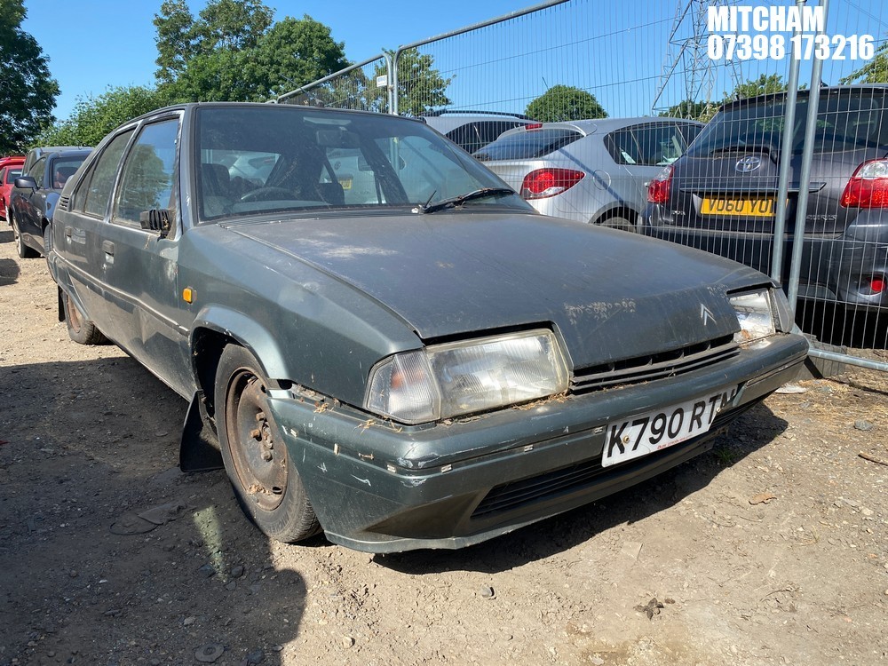 Location: Mitcham - 1993 CITROEN BX 19 TXD 5 Door Hatchback REG: K790RTN, Keys: No, MOT Expiry date: 13/01/2020, 1905 Diesel, 5 Speed Manual Diesel, Former Keepers: 6