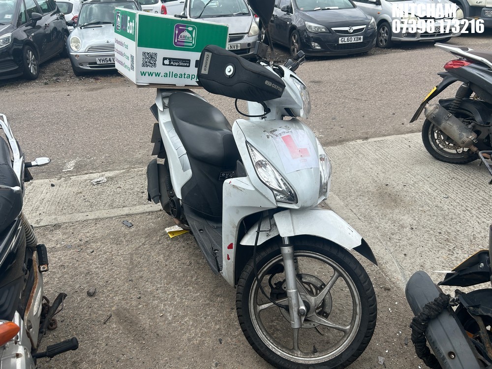 Location: Mitcham - 2019 HONDA NSC 110 MPD-K Motorcycle REG: KW69UWT, Keys: No, MOT Expiry date: 24/03/2025, 108 Petrol, automatic, Former Keepers: 3