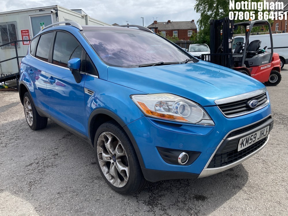 Location: Nottingham - 2009 FORD KUGA TITANIUM TDCI Estate REG: KM59JHJ, Keys: No, MOT Expiry date: 26/03/2026, 1997 Diesel, 6 Speed Manual Diesel, Former Keepers: 3